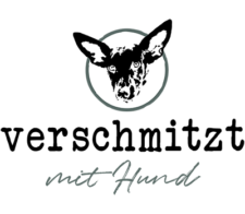 verschmitzt mit Hund - Logo